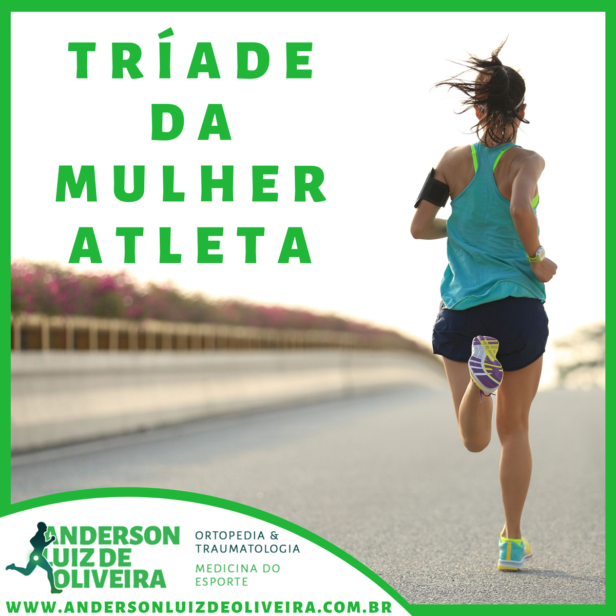 Mulher atleta também menstrua